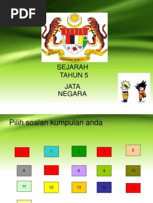 Latihan Sejarah Bab 8 Tingkatan 4 Set 1 Worksheet