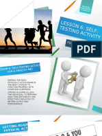 Lesson 6 H.O.P.E - Self Testing Activities