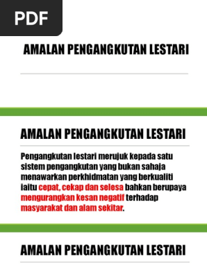 Amalan Lestari Pdf