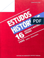 1995 - Muito Além Do Espaço Por Uma História Cultural Do Urbano - Estudos Históricos - n16 PDF