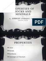 Properties of Rocks and Minerals