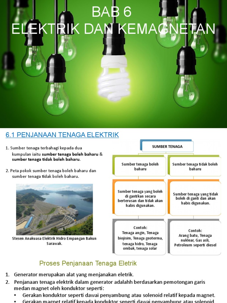 Bab 6 Elektrik Dan Kemagnetan Pdf