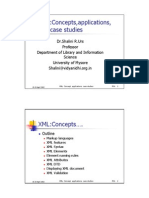 XML:Concepts, Applications, and Case Studies