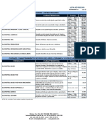 Glowsten, Lista de Precios 8 PDF