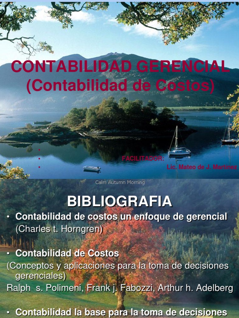 Contabilidad Gerencial y Toma de Decisiones | PDF | Contabilidad | Costo
