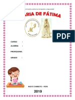 Caratula Maria de Fatima