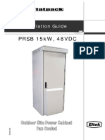 PRSB 15kW, 48VDC: Installation Guide