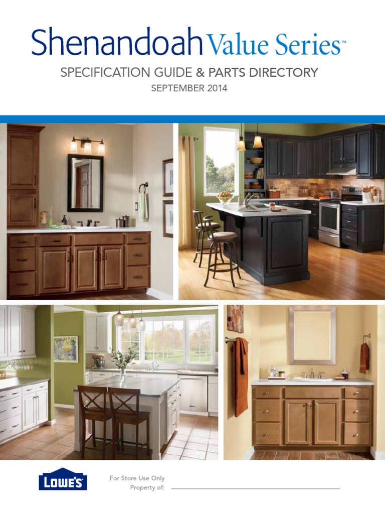 Shenandoah Cabintry Master Catalog Cabinetry Door