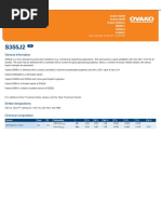 Steel Grade: Material Data Sheet