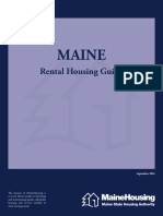 Maine Rental Housing Guide Provides Info on Subsidized Housing, Laws