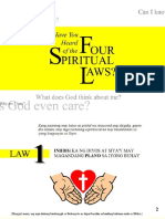 Four Spiritual Law - Tagalog