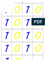 Tablas de Seguin 1 y 2