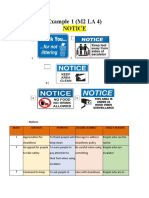 Example 1 (M2 LA 4) Notice:: Notices