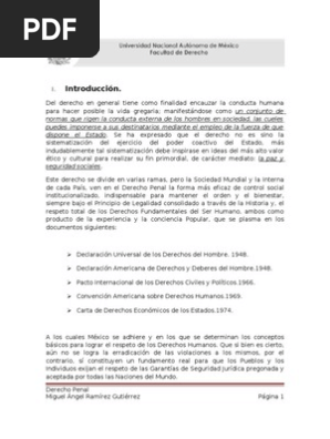 Concepto Derecho Penal Derecho Penal Criminologia