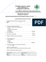 Formulir Pelaporan KPC 2