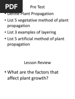 Plant Propagation