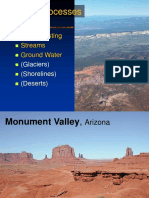 Surface Processes: Mass Wasting Streams Ground Water