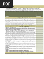 UAT Checklist: Criteria Completed?