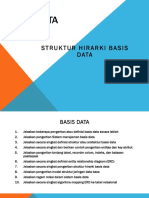 Struktur Hirarki Basis Data