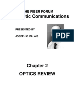 Optics Review: Ray Theory and Applications