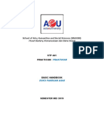 Garis Panduan STP441 Practicum BEd (TISPS) Mei 2019 PDF