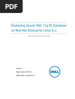 Deploying Oracle RAC 11g R2 Database On Red Hat Enterprise Linux 6.x