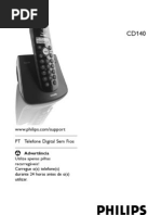 Manual Telefone Phillips