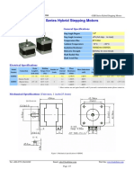 Leedshine 42HS03 Stepper Motor Datasheet