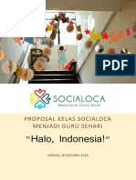 (Proposal) KELAS SOCIALOCA 1 Rumah Baca Bakau PDF