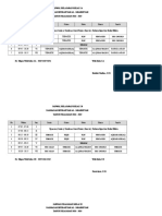 Jadwal Pelajaran 2019-2020