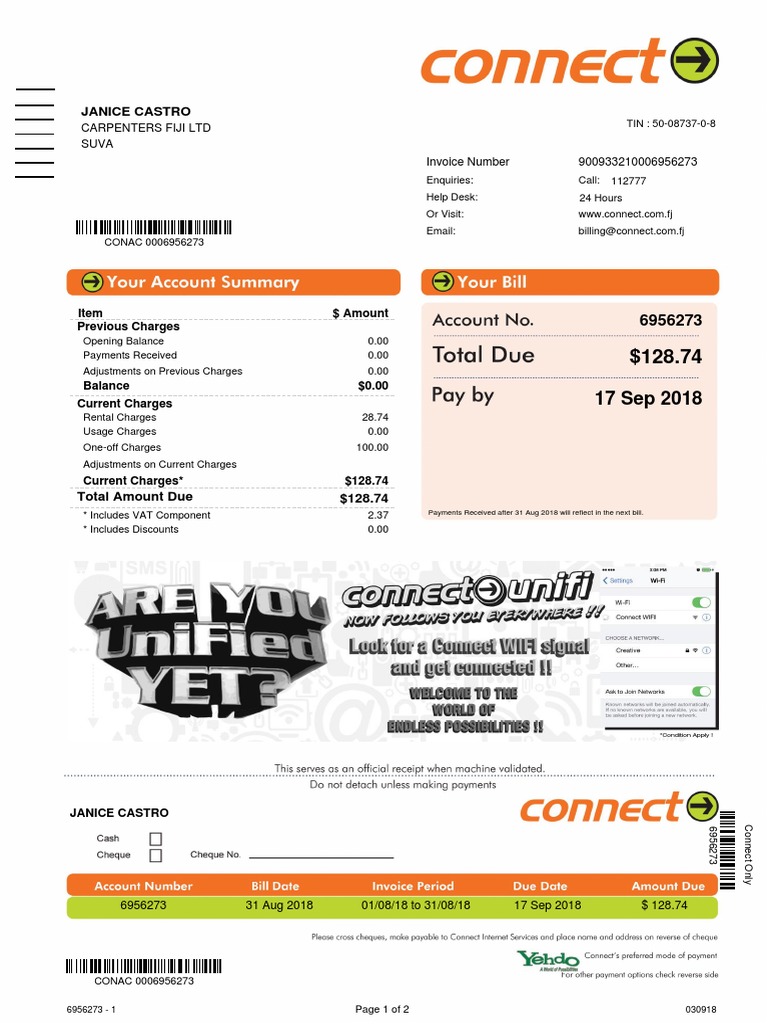 Janice Castro Carpenters Fiji LTD Suva 900933210006956273 Invoice Number PDF Accounting