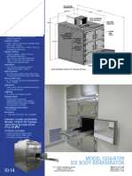 MODEL 1036-R109 Six Body Refrigerator: Standard Design Features