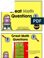 Great Math Questions