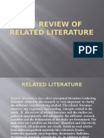 The Review of Related Literature