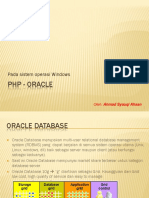 PHP Oracle