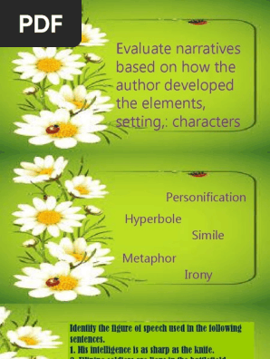 Evaluate Narratives Based on Character and Setting