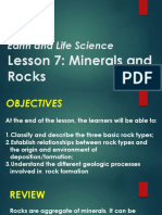 Earth and Life Science LESSON 7