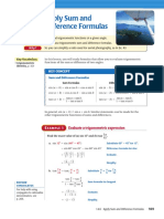 14-6 Sum and Difference Formulas