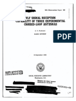 NRL Report Analyzes Experimental Crossed-Loop Antennas for Submarine VLF Reception