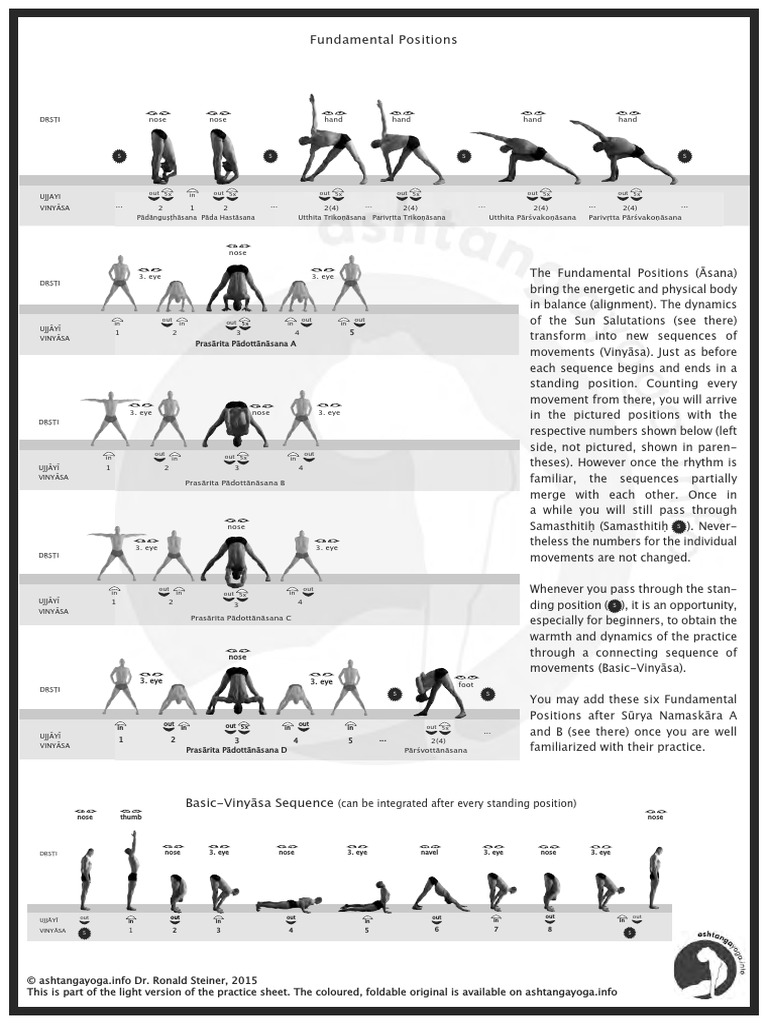 Ashtanga Primary Series | PDF | Asana | Mind–Body Interventions