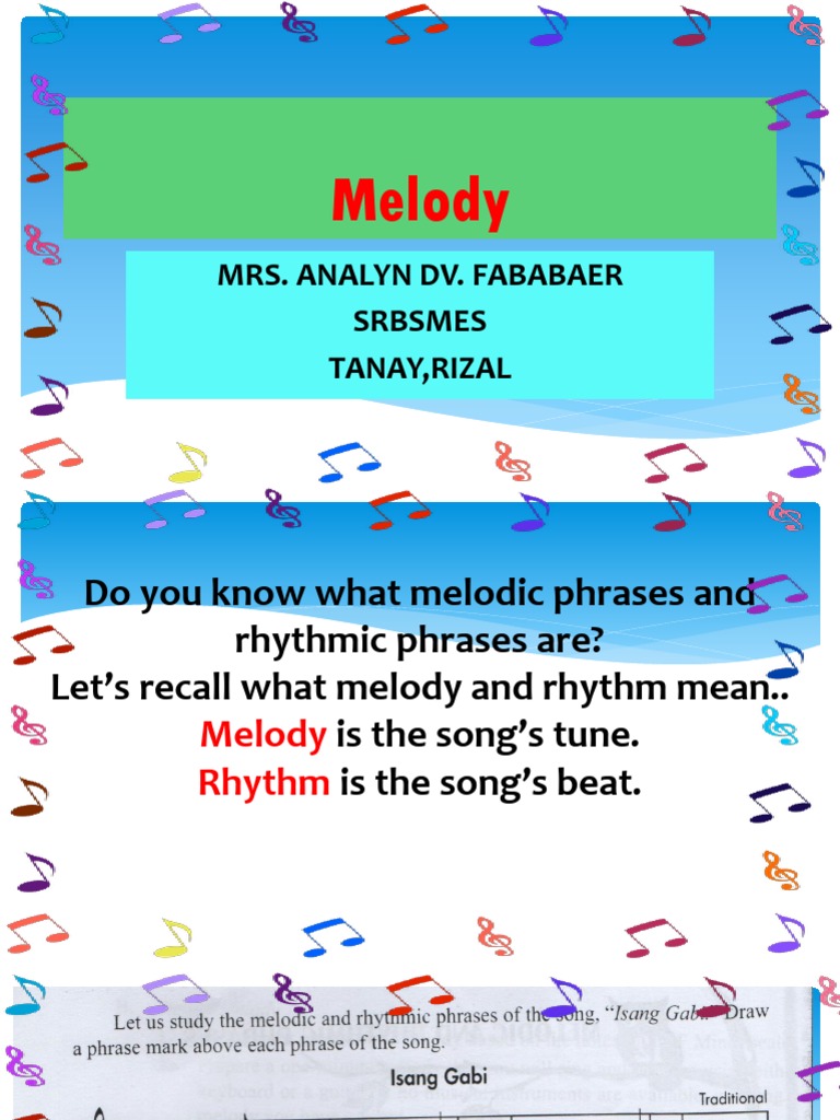 Understanding Melody and Rhythm | PDF