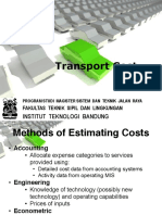 Transport Cost: Institut Teknologi Bandung
