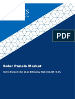 Solar Panels Market