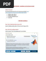 Matlab Installation Guide - R2016b