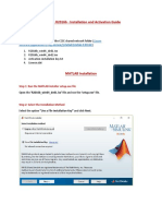 Install and Activate MATLAB R2016b Guide