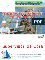 RESIDENCIA Y SUPERVISION DE OBRAS (Segunda Sesión) PDF