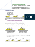 Movimiento Rectilíneo Uniformemente Variado