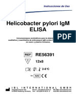 Helicobacter Pylori IgM Elisa