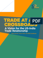 Trade at A Crossroads: A Vision For The US-India Trade Relationship