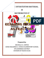 Strategic Intervention Material IN Mathematics Iv